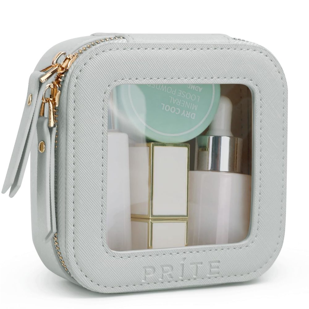 Small Makeup Bag For Women Portable Clear Makeup Bag Cute Mini Waterproof🤪